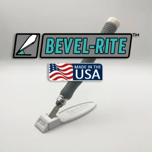 Bevel-Rite: The Ultimate Hobby Knife Guide to make Perfect Beveled and Chamfered 45 Degree Edges - The Tool to Improve Your Cutting Skills!