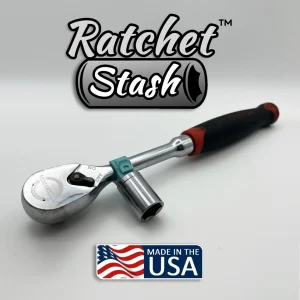 Ratchet Stach: Never Lose A Socket Again! Keep Your 3/8" Sockets Right on Your Ratchet's Handle!
