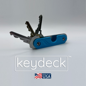 KeyDeck: The Essential Minimalist Key Organizer for Everyday Carry.