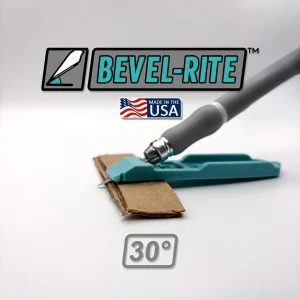 Bevel-Rite 30 Degree Hobby Knife Angle Guide, Precision Crafting & Cutting Template, Upgraded Scrapbooking Tool, Blade Holder Gift